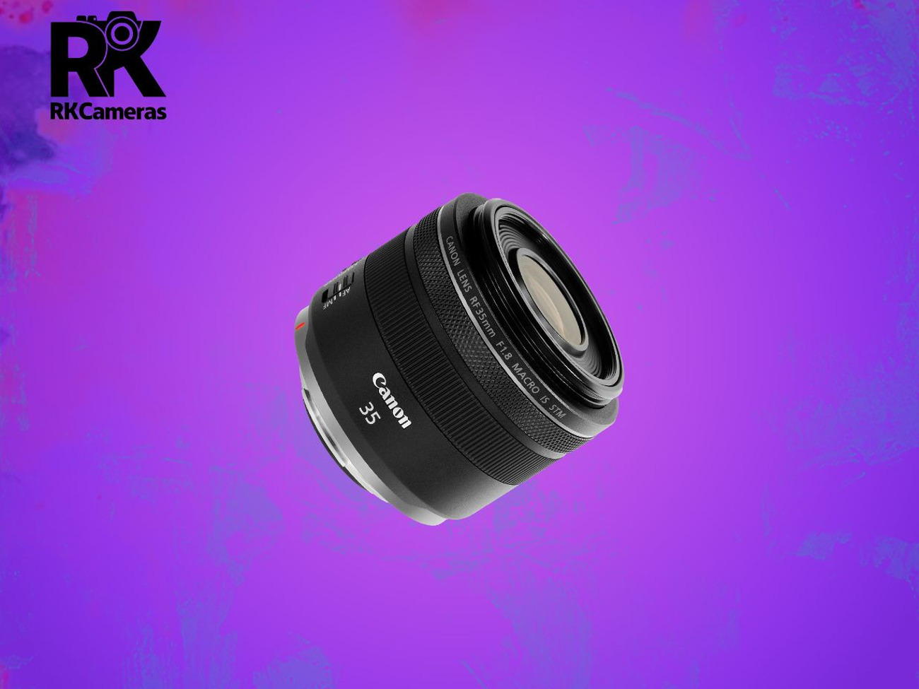 Canon rf 35mm f1.8 is macro stm lens