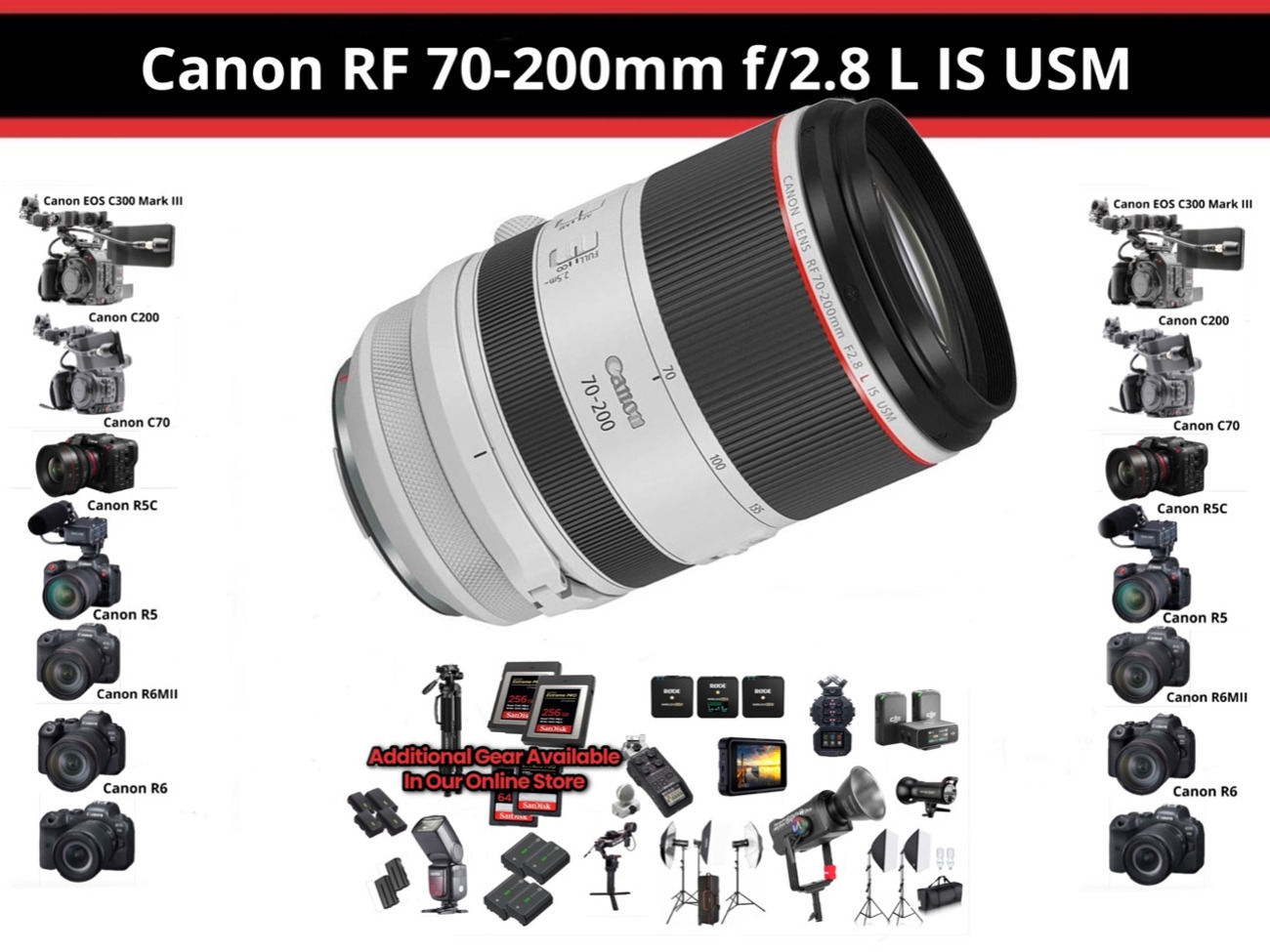 Canon rf 70-200mm f2.8