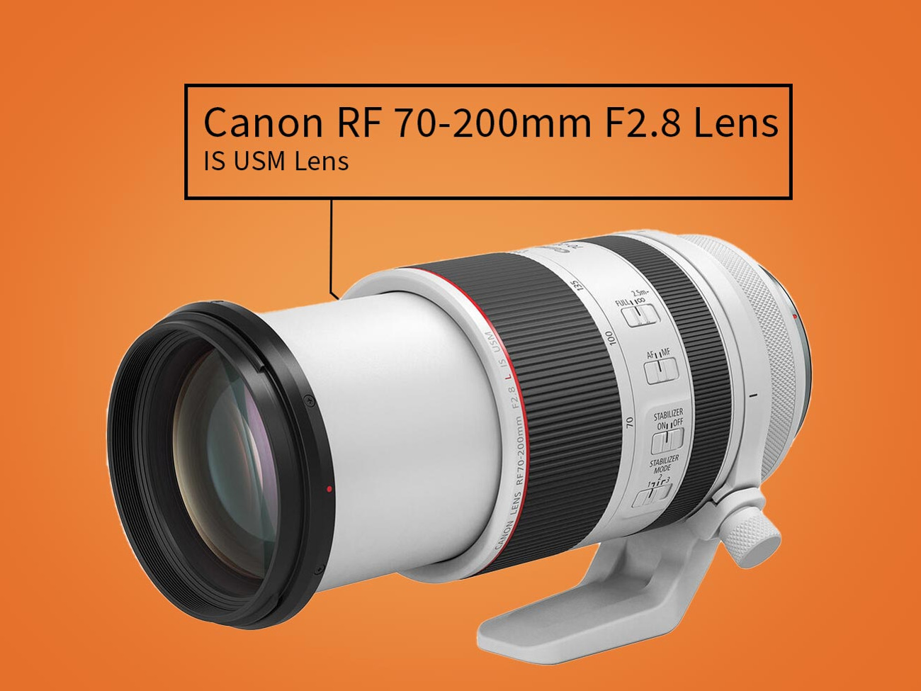 Canon rf 70-200mm f2.8 l lens