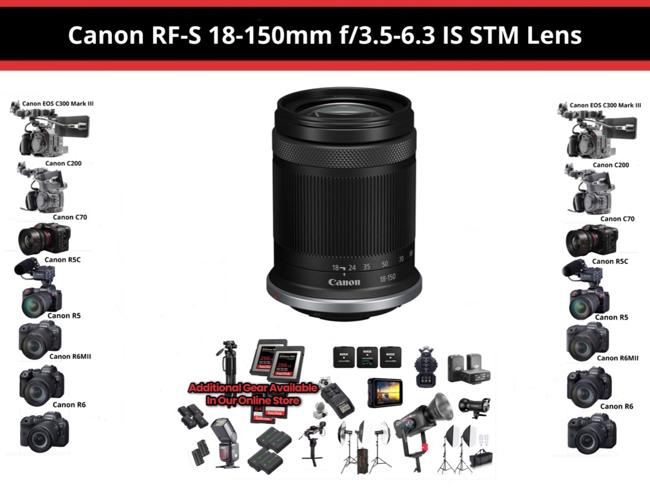 Canon rf-s 18-150mm f3.5-6.3 is