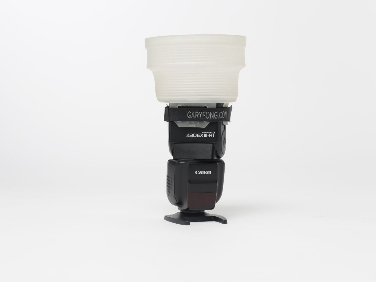 Canon speedlite 430ex iii flashgun + gary fong diffuser