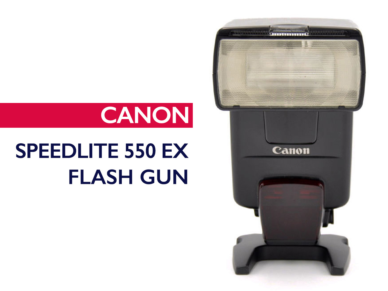 *special rates for 3 day and weekly rentals* canon speedlite 550 ex flash gun +