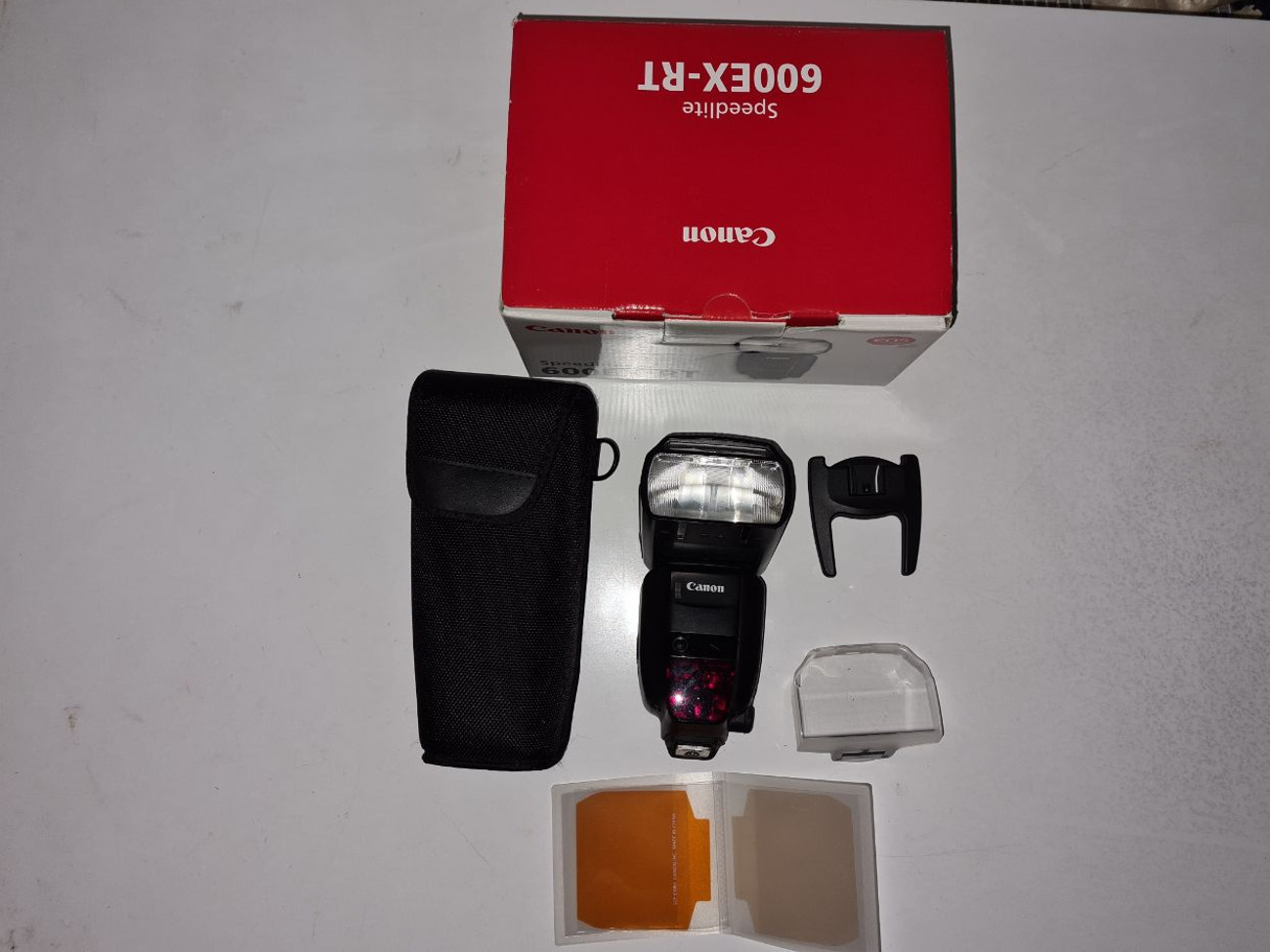 Canon speedlite 600ex-rt flashgun