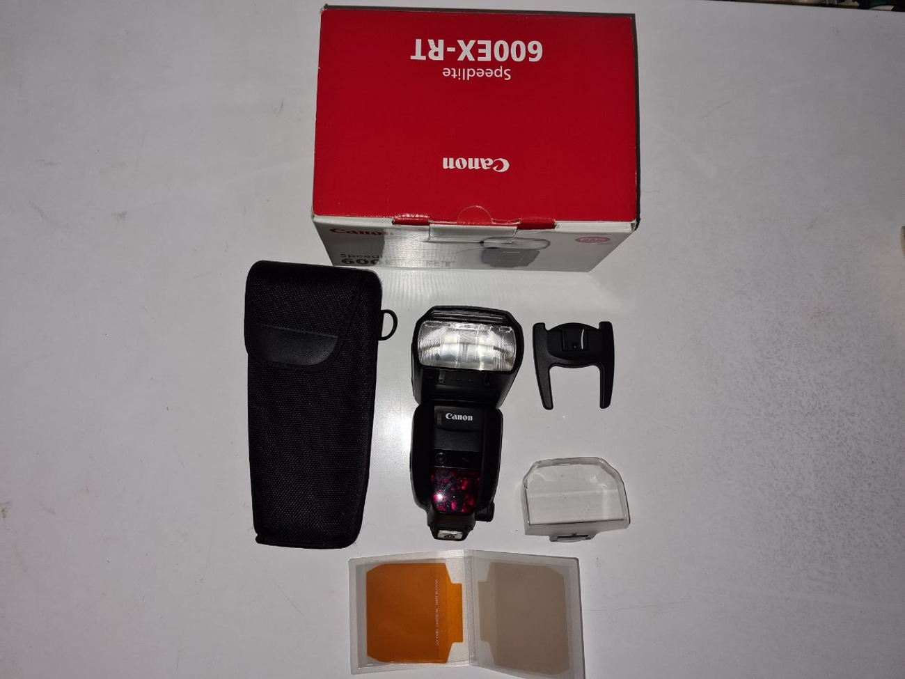 Canon speedlite 600ex-rt flashgun