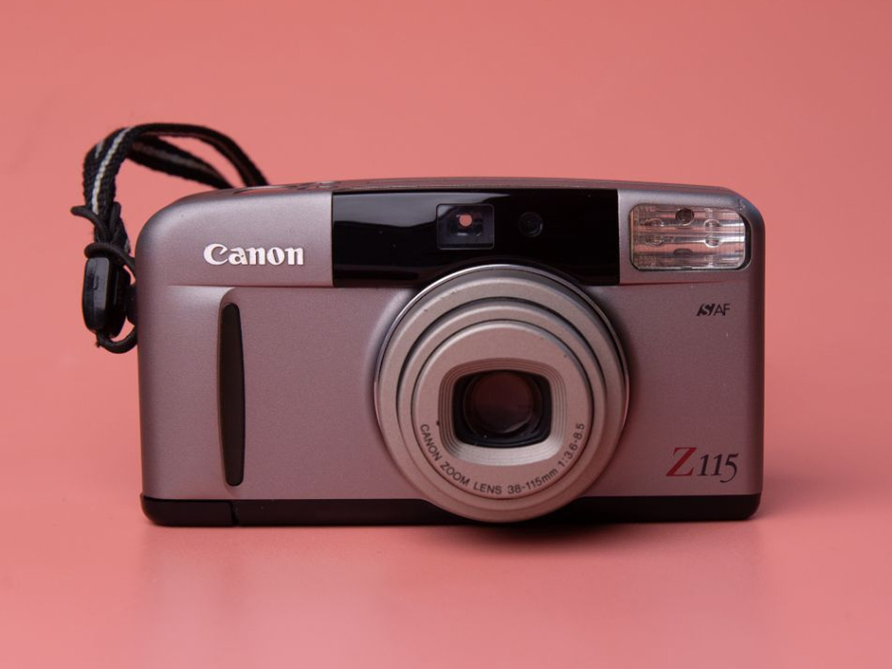 Canon supershot z115 - compact film camera point and shoot vintage retro