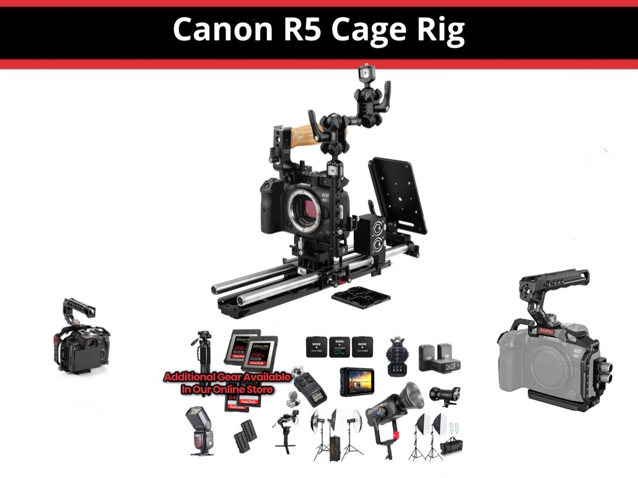 Canon r5 rig cage - customise order