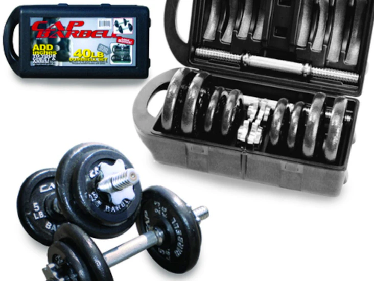 Cap barbell 40 lb dumbell set