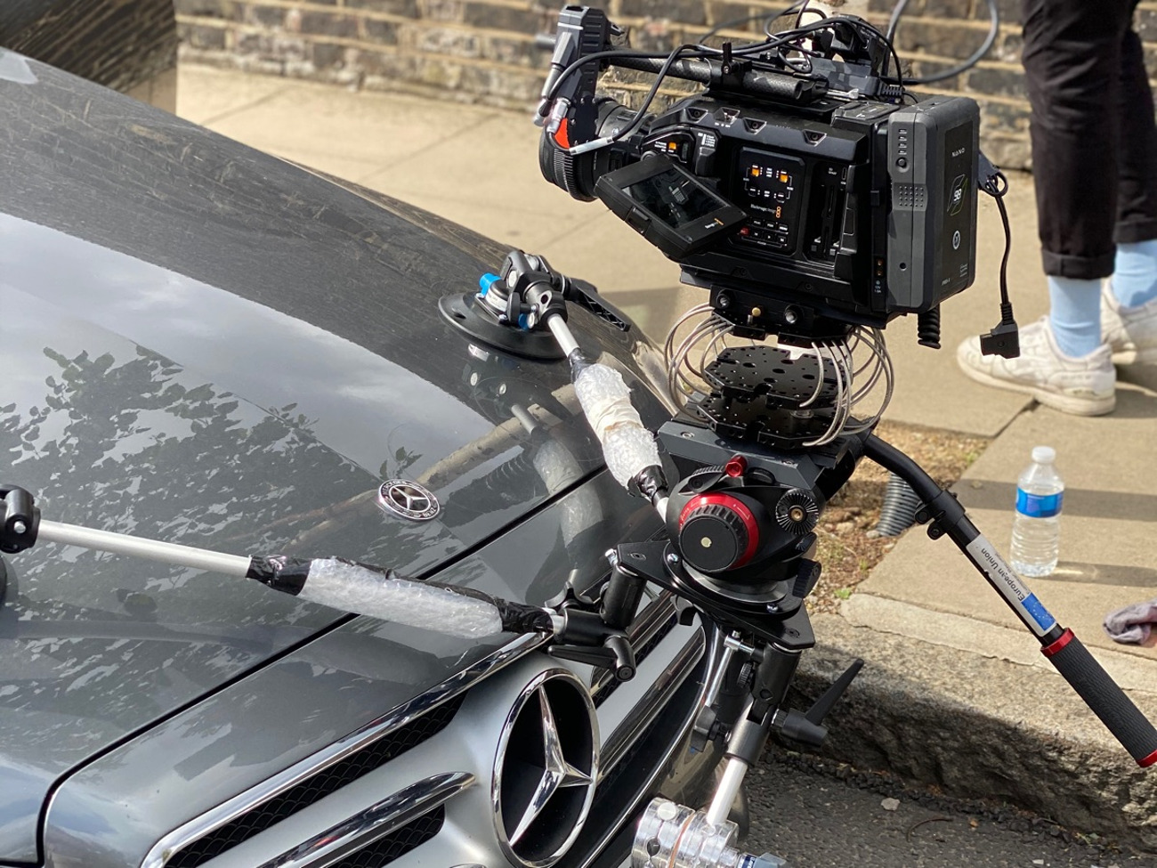 Car cinema camera mount