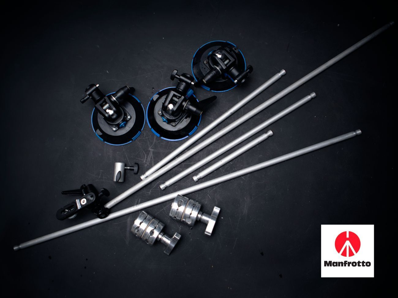 Car mount rig kit manfrotto / hydra