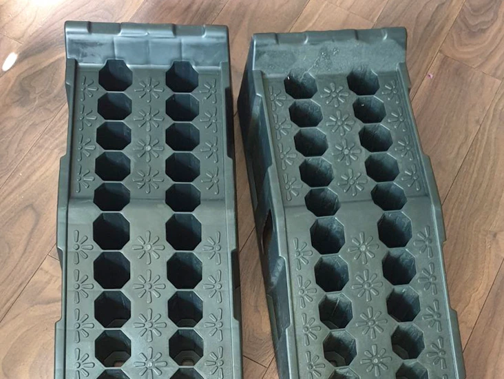 Car service ramps heavy duty high