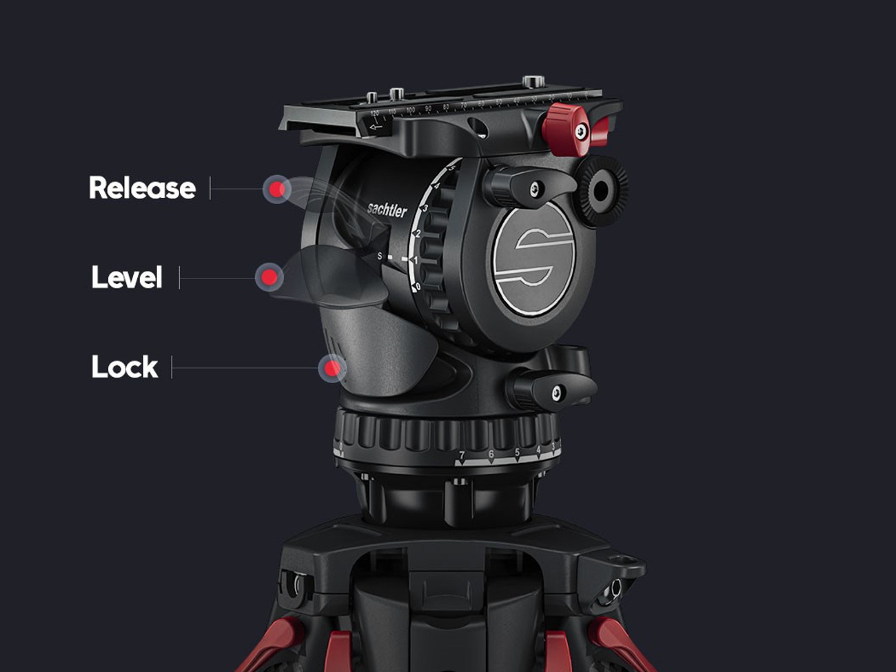 Carbon fiber tripod | sachtler aktiv 8 tripod kit with m/s