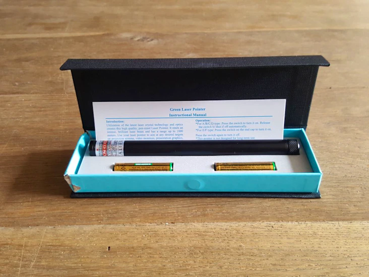 Cardellini green laser pointer