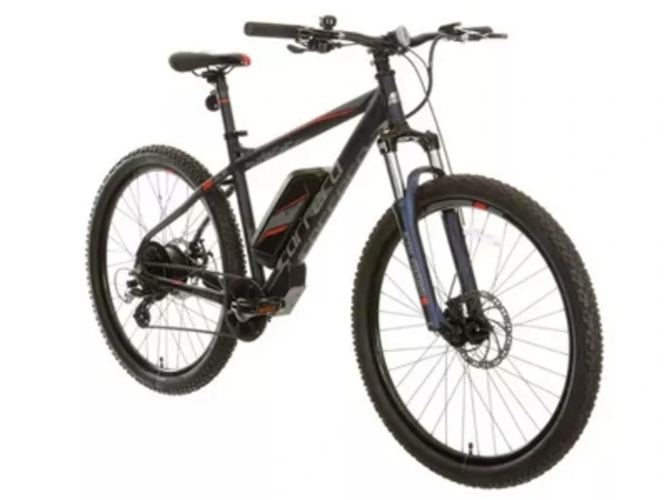 Carrera vengeance electric mountain bike microshift 2.1