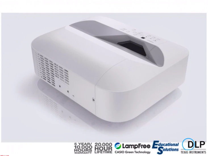 Casio ultra short throw laser projector