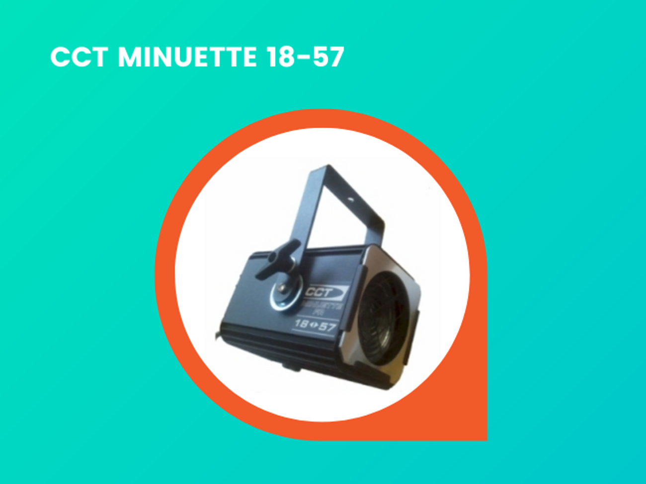 Cct minuette 18-57 fresnel light 