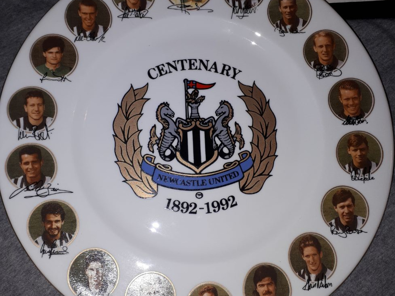 Centenary newcastle united 1892-1992 special limited edition