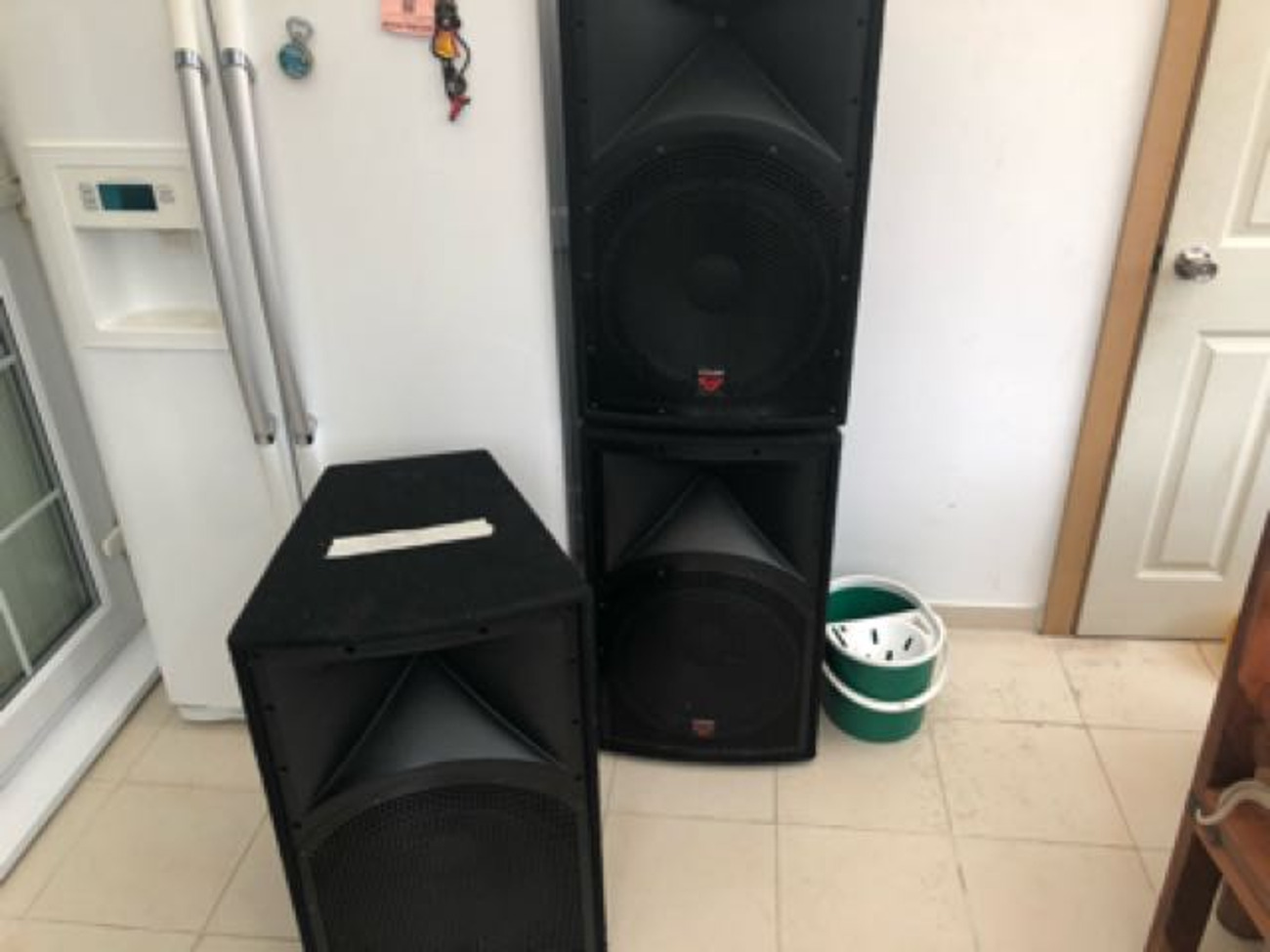 Cerwin vega 115s passive speakers