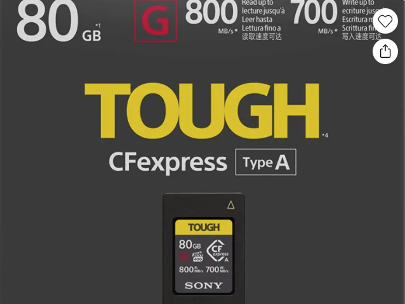 Cf express type a