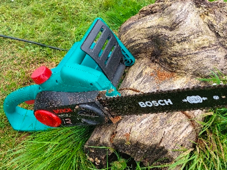 Chainsaw for pruning, felling and cutting tree