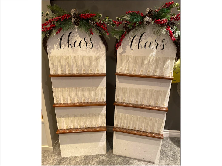 Champagne / drink arch