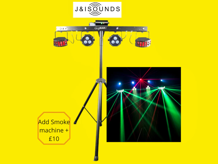 Chauvet gig bar 2.0 party lights