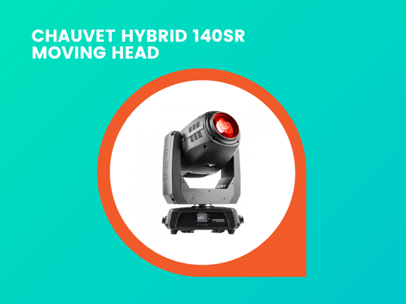 Chauvet hybrid 140sr moving head