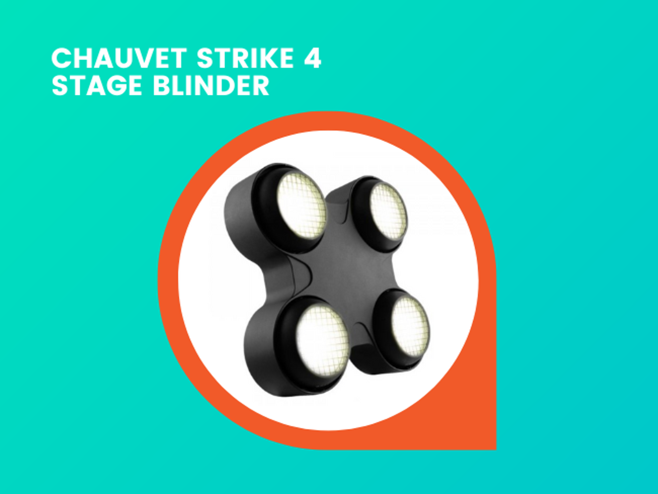 Chauvet strike 4 stage blinder