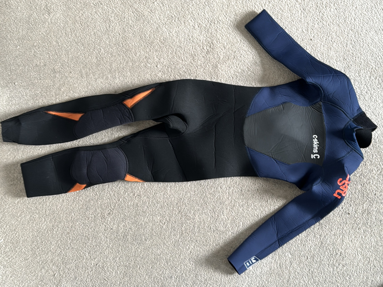 Child’s full length wetsuit c-skin