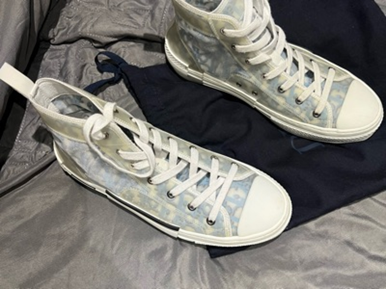Christian dior high top b23 sneakers 