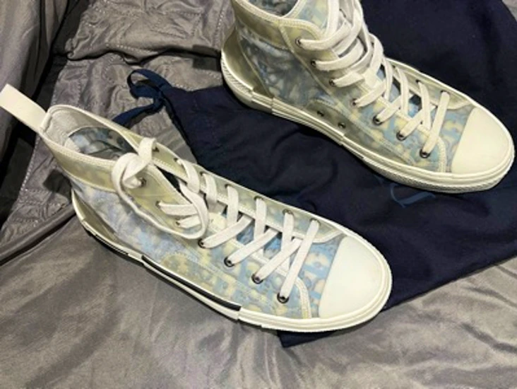 Christian dior high top b23 sneakers