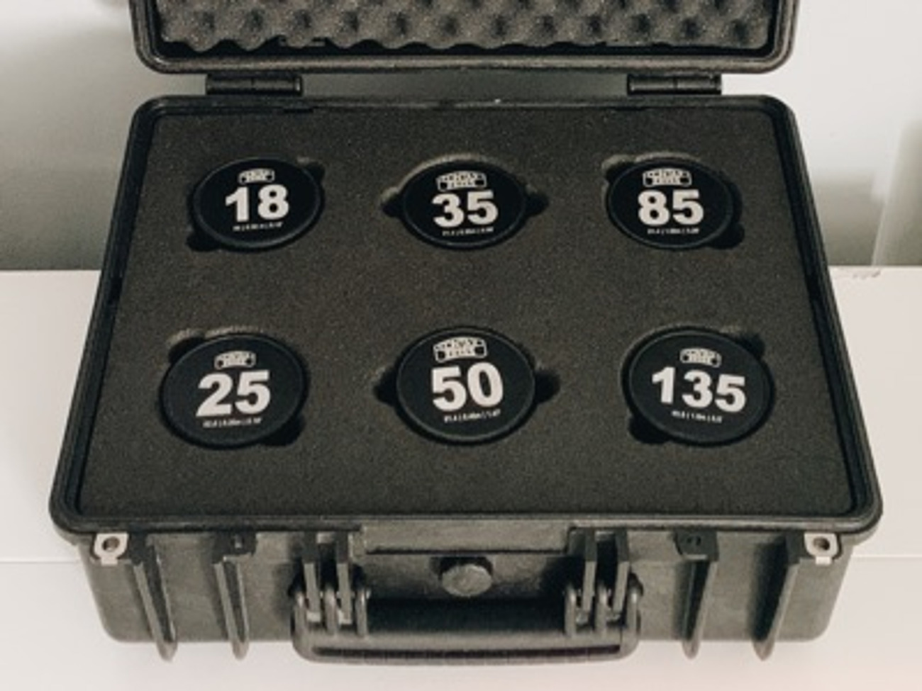‘cinevised’ 6-way contax zeiss ae ef mount vintage lens set