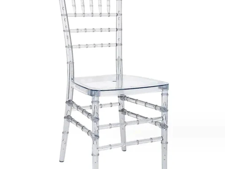 Clear chiavari chair