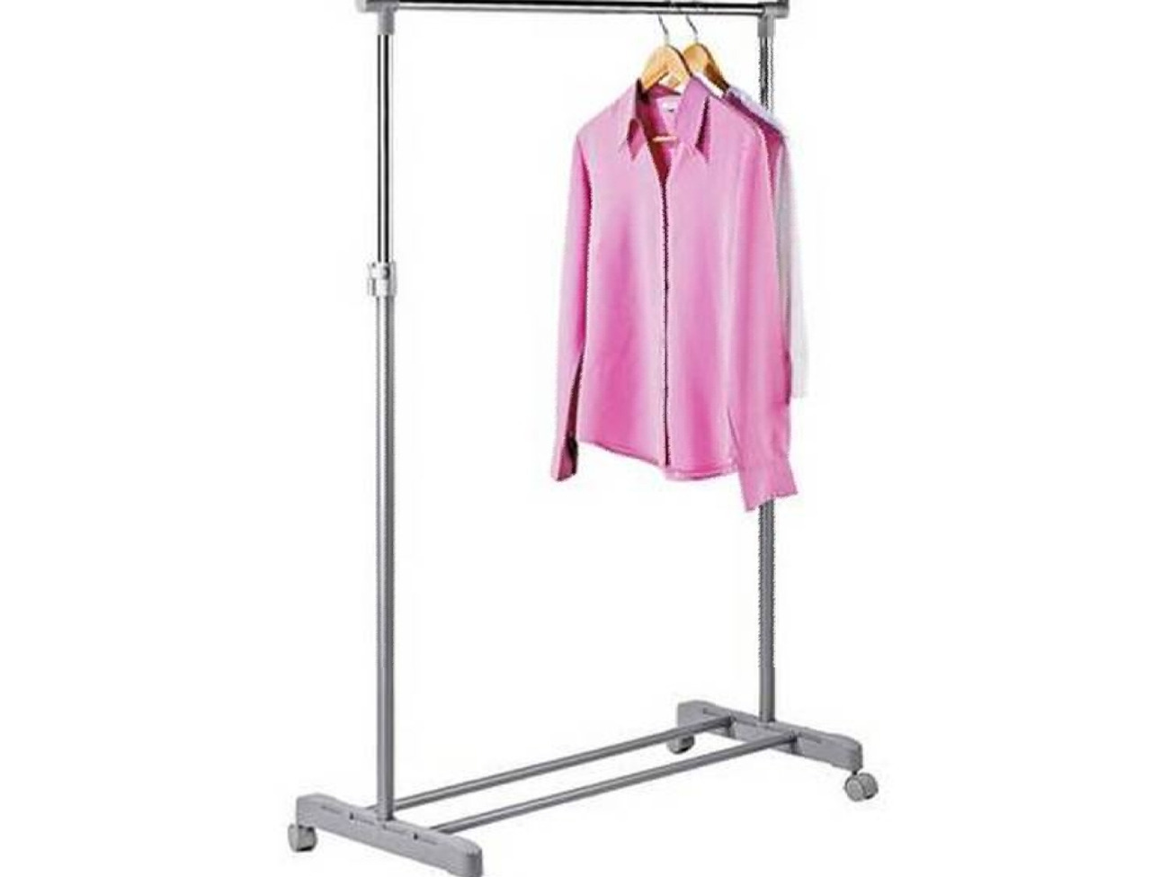 4x clothes rails /clothing display fashion event mannequin stand cloakroom 