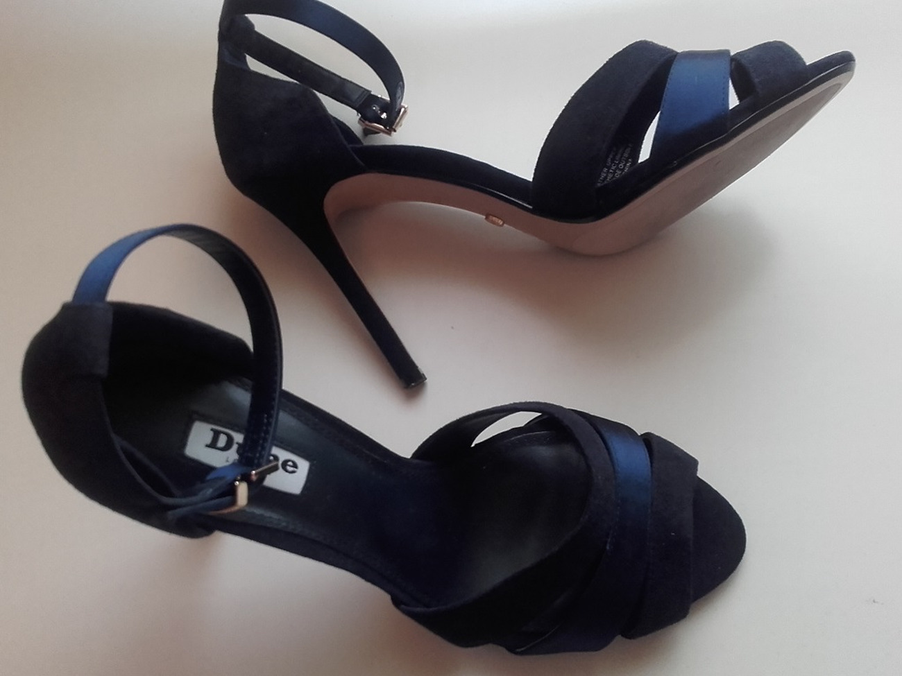 Coctail shoes navy blue