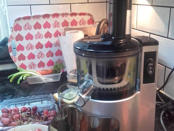 Electriq juicer - cold pressed vertical slow juicer and smoothie maker