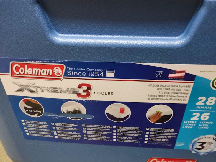 Coleman 26 litre cool box
