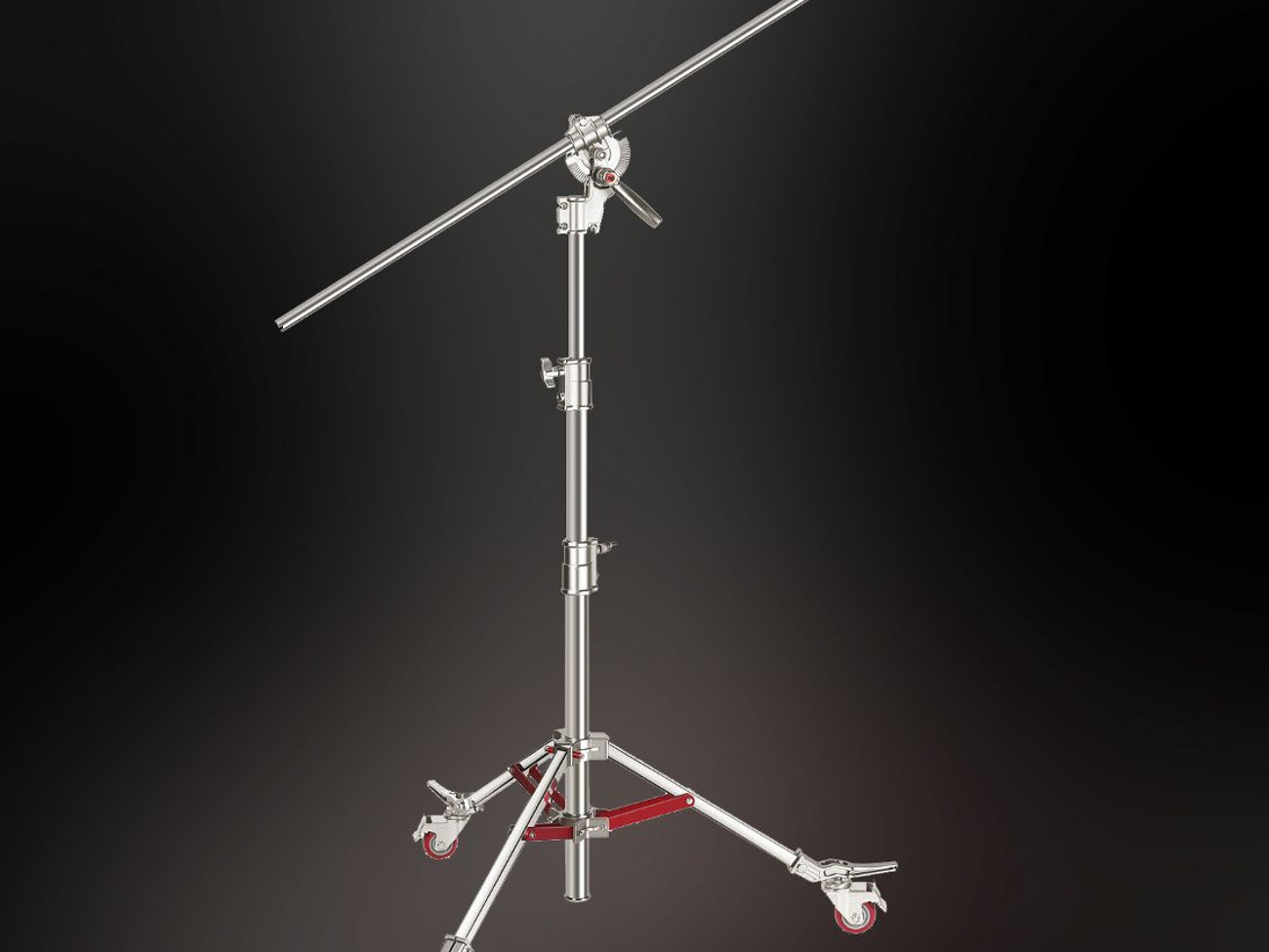 Combo-stand + boom arm + wheels