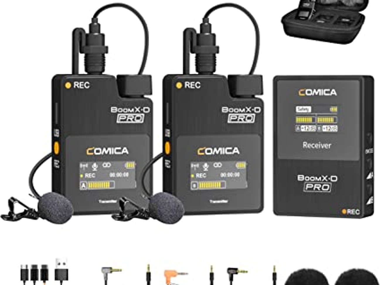 Comica boomx-d pro wireless microphone