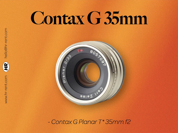 Contax 35mm f2 lens (contax g2 35mm)