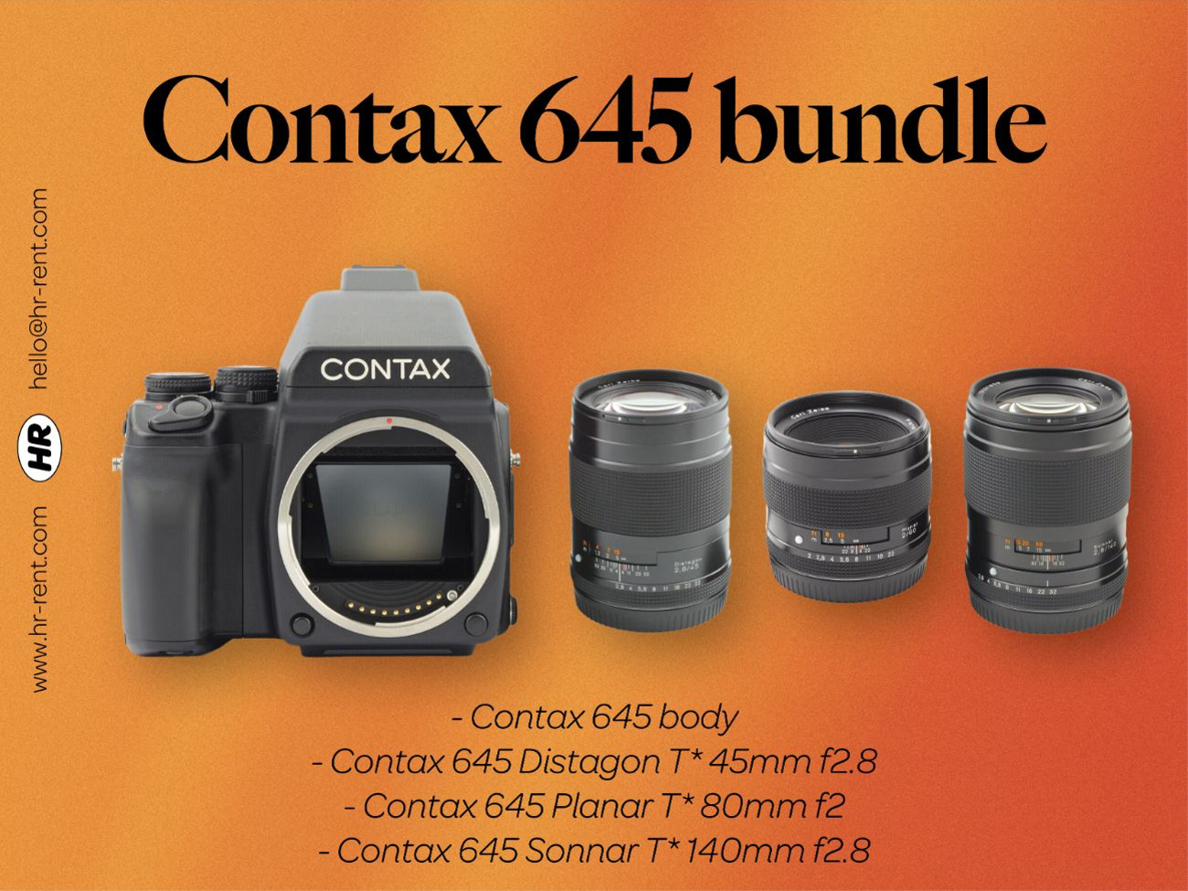 コンタックス645 Planar T*80/F2 フード GB-72