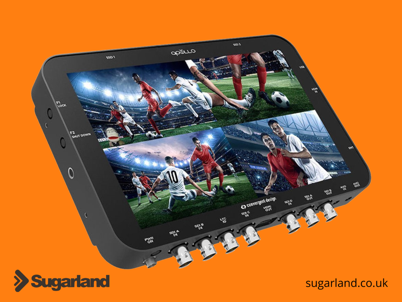 Convergent design apollo oled monitor recorder/switcher