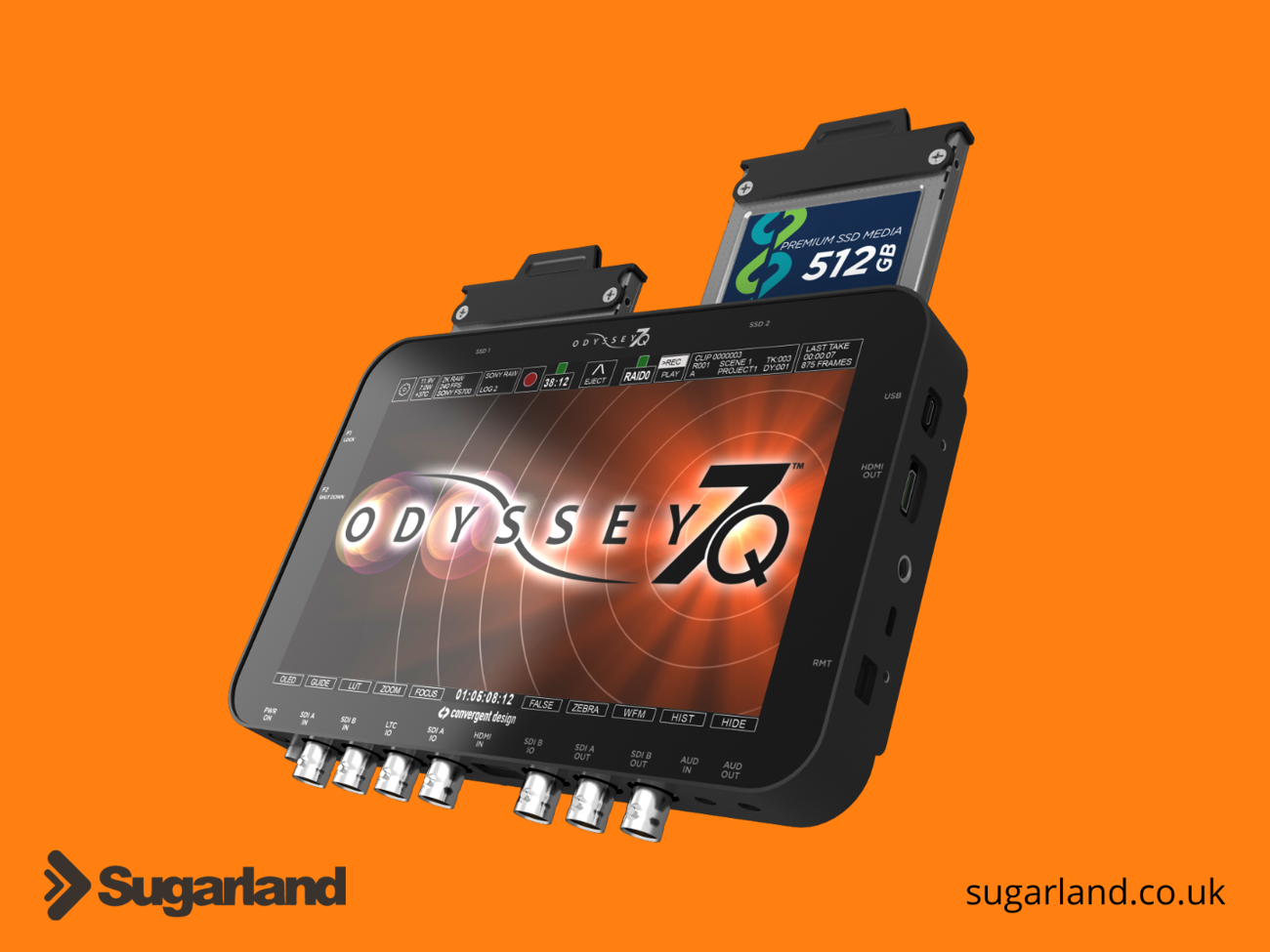 Convergent design odyssey 7q 4k monitor/recorder