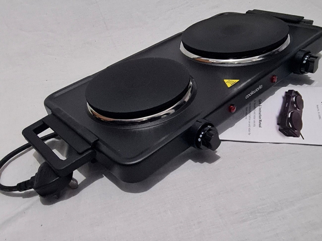 Cookworks hotplate electric cooker