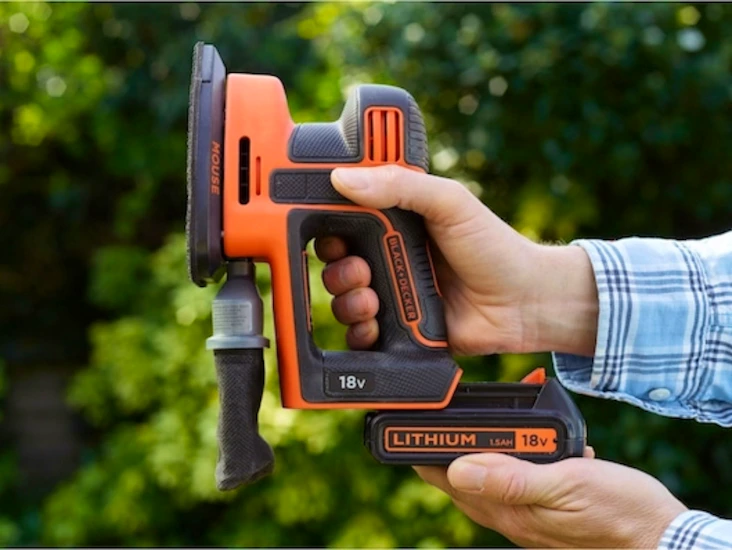Cordless sander - black & decker