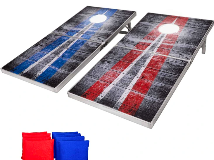 Cornhole game set
