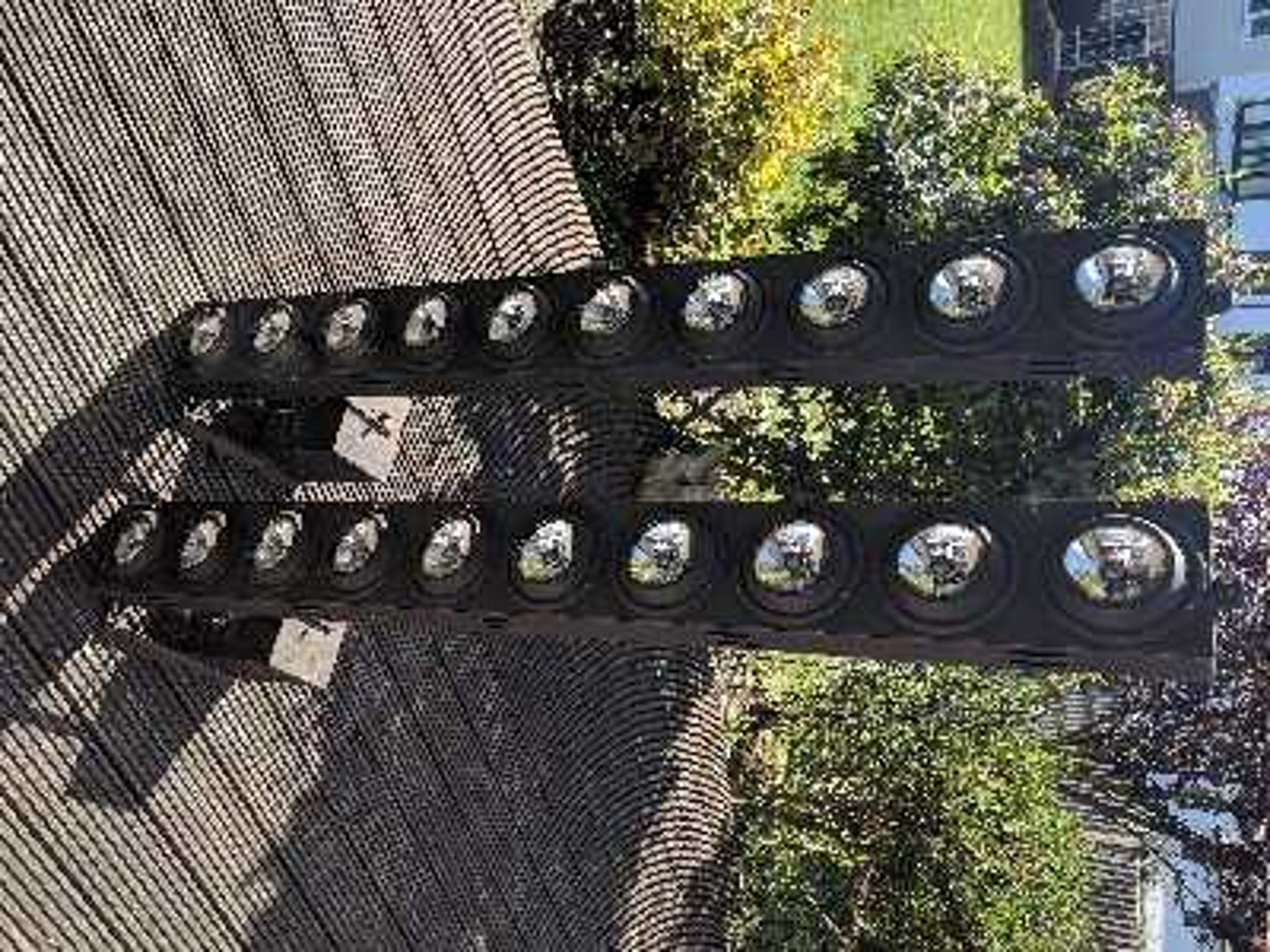 Crowd blinder video lights (pair)