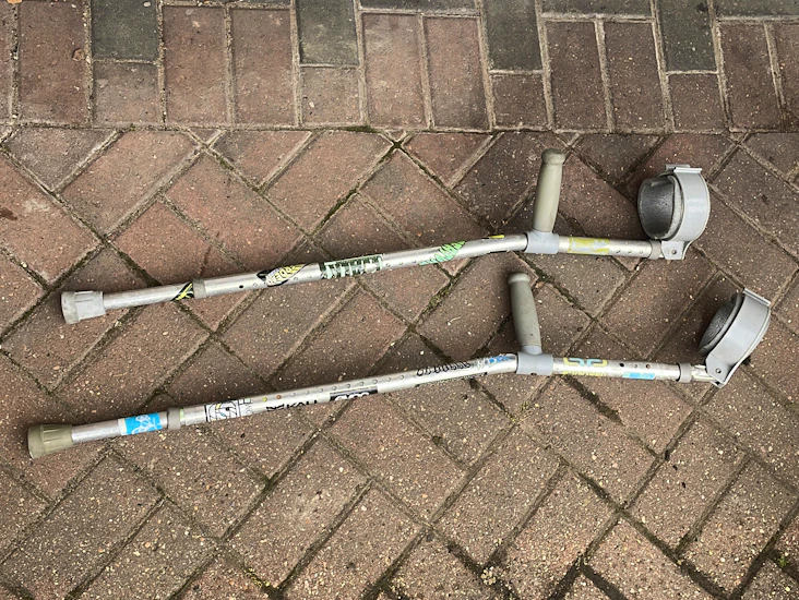 Crutches x 2