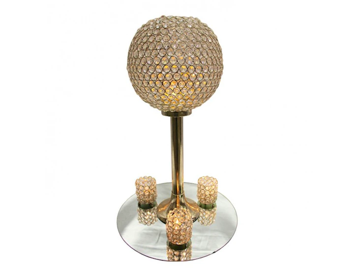Crystal ball centerpiece 24 inch set #111061 set