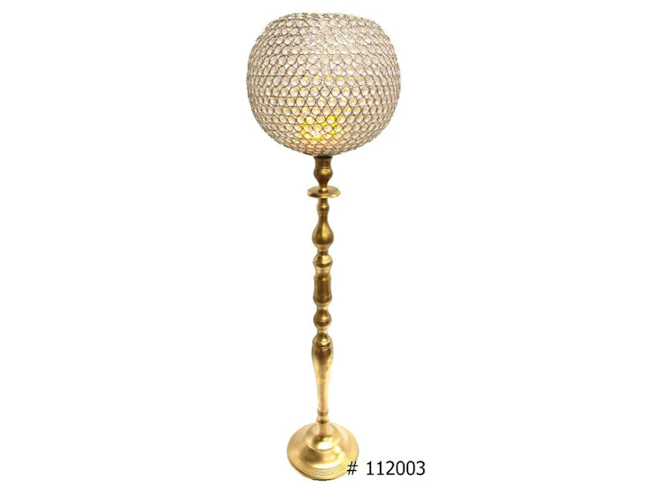 Crystal ball centerpiece 46 inchtall #112003