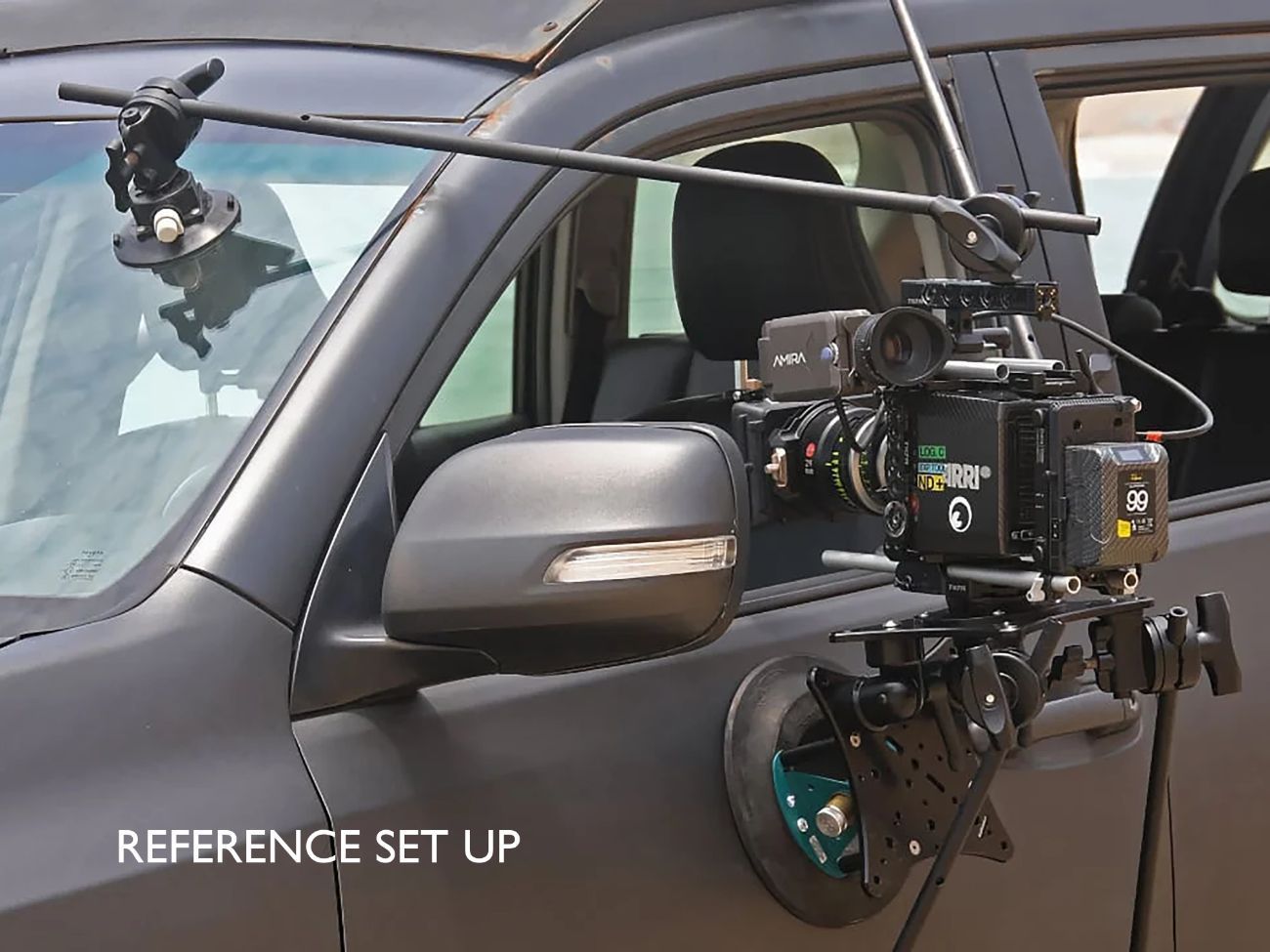 Custom car rig setup. exterior/ interior / 360 / pov / gimbal